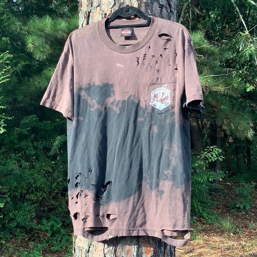Harley Davidson distressed tee